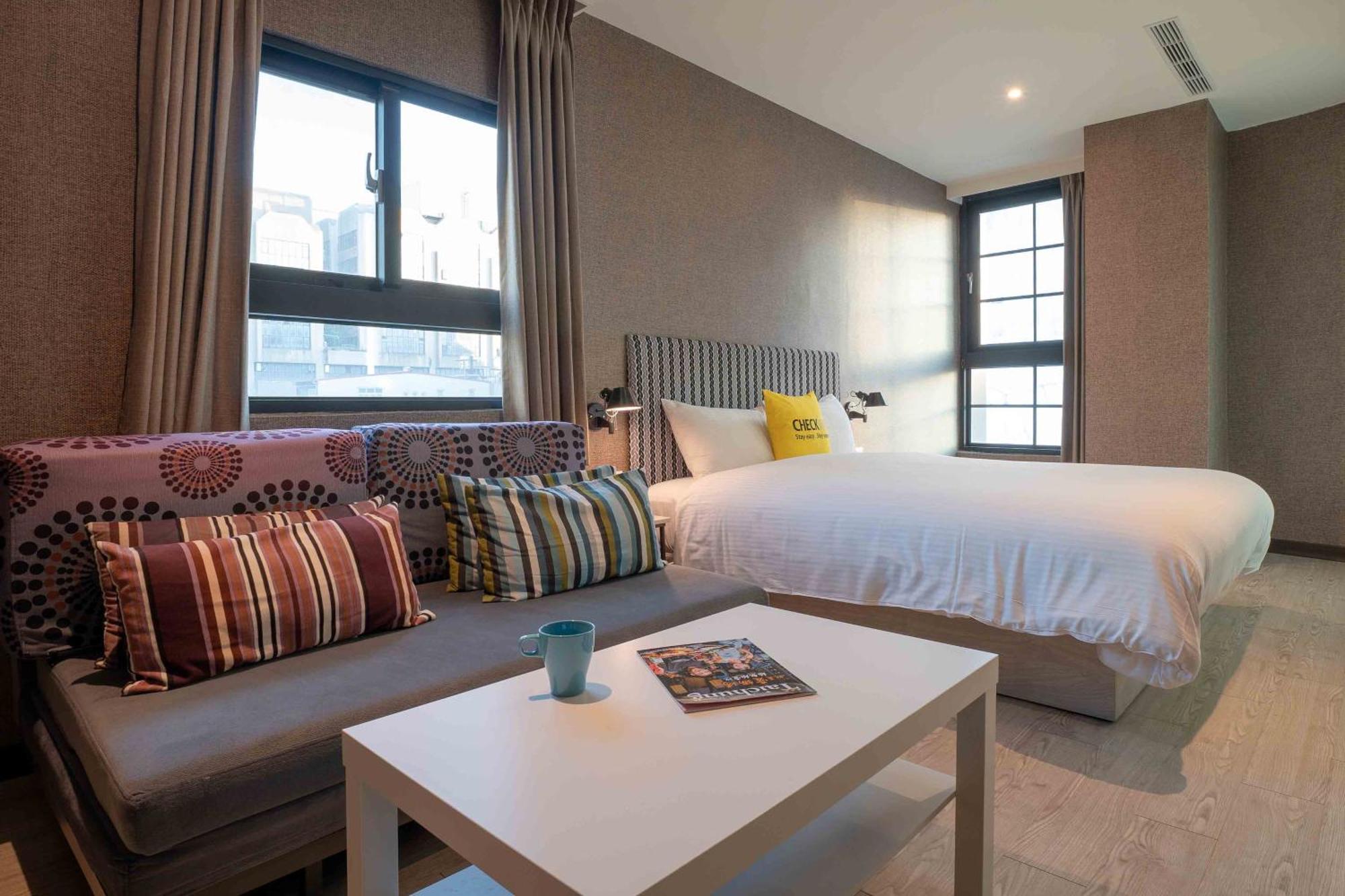 Check Inn Taichung Ziyou المظهر الخارجي الصورة